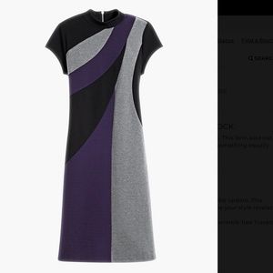 Chicos Travelers Collection Color Blocked Dress sz 1.5